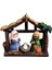 Noel Isa'nın Doğuşu Sahne Beşik Heykelcik Seti Kreş Kutsal Aile Heykelcik Heykeli Noel Masa Süslemeleri (Yurt Dışından) 1
