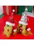 Noel Gnome Peluş Dekor Gnomes Cüce Yeşil Saç Yüzü Olmayan Bebek Noel Hırsız Heykelcik Kapalı Ev Dekorasyon Sahne (Yurt Dışından) 3