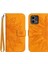 Motorola G Stylus 5g 2023 Kart Yuvaları Pu ile Kabartmalı Ayçiçeği Için Kılıf (Yurt Dışından) 1
