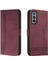 Telefon Kılıfı Için Samsung Galaxy S21 Fe El Kayışı Flip Folio Cüzdan Kart Pu (Yurt Dışından) 1