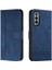 Samsung Galaxy S22 Flip Folio Cüzdan Için Telefon Kılıfı El Kayışı Kart Yuvaları (Yurt Dışından) 5