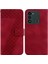 Tecno Spark 8c Cüzdan Kart Yuvası Fonksiyonu Için Telefon Kılıfı Kabartmalı Desen (Yurt Dışından) 1