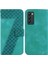 Tecno Camon 18/18P Pu Deri Cüzdan Kabartmalı Desen Flip Için Telefon Kılıfı (Yurt Dışından) 1