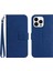 Iphone 15 Için Kılıf Pro Flip Cüzdan Telefon Kılıfı Kart Yuvaları ile Kısa Kayış (Yurt Dışından) 1