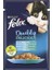 Felix Taze Somon ve Sardalya Jöleli Pouch Yetişkin Konserve Kedi Maması 85 gr 1