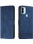 Telefon Kılıfı Için Xiaomi Redmi A1 Artı El Kayışı Çevirme Folyo Cüzdan Kart Pu (Yurt Dışından) 1