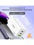 BX3P66G Gan 65W 2*type-C Pd 3.0 ve Usb-A Qc Üç Portlu Hızlı Şarj Cihazı Beyaz 6
