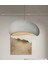 Modern Avize Beton Avize Iskandinav Tasarım 300MM Çap 2