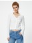 Uzun Çan Kol Gömlek Dokulu Slim Fit 3