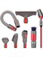 Dyson V15 V11 V10 V7 V8 Fırça Araçları Için: Traceless/yumuşak/sert Kıl Uzatma Hortumu Yatak Fırçası Yükseltme Aralık Aracı (Yurt Dışından) 1