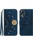 Infinix Note 11 Pırlantalı Kabartmalı Ayçiçeği Kısa Askılı Manyetik Kartlıklı Cüzdan Telefon Kılıfı (Yurt Dışından) 1