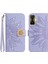 Xiaomi Poco F4 Gt Pırlantalı Kabartmalı Ayçiçeği Kısa Askılı Manyetik Kartlıklı Cüzdan Telefon Kılıfı (Yurt Dışından) 1