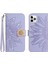 iPhone 11 Pro Max Pırlantalı Kabartmalı Ayçiçeği Kısa Askılı Manyetik Kartlıklı Cüzdan Telefon Kılıfı (Yurt Dışından) 1