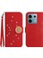 Xiaomi Redmi Note 13 Pro Pırlantalı Kabartmalı Ayçiçeği Kısa Askılı Manyetik Kartlıklı Cüzdan Telefon Kılıfı (Yurt Dışından) 1