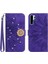 Huawei P30 Pro Pırlantalı Kabartmalı Ayçiçeği Kısa Askılı Manyetik Kartlıklı Cüzdan Telefon Kılıfı (Yurt Dışından) 1