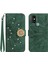 Infinix Hot 10 Pırlantalı Kabartmalı Ayçiçeği Kısa Askılı Manyetik Kartlıklı Cüzdan Telefon Kılıfı (Yurt Dışından) 1