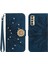 Tecno Camon 17P Pırlantalı Kabartmalı Ayçiçeği Kısa Askılı Manyetik Kartlıklı Cüzdan Telefon Kılıfı (Yurt Dışından) 1
