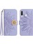 Huawei P30 Lite Pırlantalı Kabartmalı Ayçiçeği Kısa Askılı Manyetik Kartlıklı Cüzdan Telefon Kılıfı (Yurt Dışından) 1