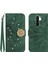Xiaomi Redmi Note 8 Pro Pırlantalı Kabartmalı Ayçiçeği Kısa Askılı Manyetik Kartlıklı Cüzdan Telefon Kılıfı (Yurt Dışından) 1