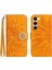 Samsung Galaxy S23 Plus Pırlantalı Kabartmalı Ayçiçeği Kısa Askılı Manyetik Kartlıklı Cüzdan Telefon Kılıfı (Yurt Dışından) 1