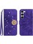 Samsung Galaxy S23 Plus Pırlantalı Kabartmalı Ayçiçeği Kısa Askılı Manyetik Kartlıklı Cüzdan Telefon Kılıfı (Yurt Dışından) 1