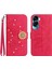 Honor 90 Lite Pırlantalı Kabartmalı Ayçiçeği Kısa Askılı Manyetik Kartlıklı Cüzdan Telefon Kılıfı (Yurt Dışından) 1