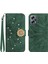 Xiaomi Poco X4 Gt Pırlantalı Kabartmalı Ayçiçeği Kısa Askılı Manyetik Kartlıklı Cüzdan Telefon Kılıfı (Yurt Dışından) 1