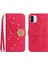 Xiaomi Redmi A1 Pırlantalı Kabartmalı Ayçiçeği Kısa Askılı Manyetik Kartlıklı Cüzdan Telefon Kılıfı (Yurt Dışından) 1