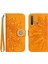 Realme 5 Pro Pırlantalı Kabartmalı Ayçiçeği Kısa Askılı Manyetik Kartlıklı Cüzdan Telefon Kılıfı (Yurt Dışından) 1