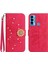 Tecno Camon 18I Pırlantalı Kabartmalı Ayçiçeği Kısa Askılı Manyetik Kartlıklı Cüzdan Telefon Kılıfı (Yurt Dışından) 1