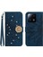 Xiaomi 13 Pırlantalı Kabartmalı Ayçiçeği Kısa Askılı Manyetik Kartlıklı Cüzdan Telefon Kılıfı (Yurt Dışından) 1