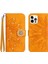 iPhone 12/12 Pro Pırlantalı Kabartmalı Ayçiçeği Kısa Askılı Manyetik Kartlıklı Cüzdan Telefon Kılıfı (Yurt Dışından) 1