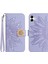 Samsung Galaxy A04 4g Pırlantalı Kabartmalı Ayçiçeği Kısa Askılı Manyetik Kartlıklı Cüzdan Telefon Kılıfı (Yurt Dışından) 1
