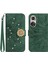 Huawei P50 Pro Pırlantalı Kabartmalı Ayçiçeği Kısa Askılı Manyetik Kartlıklı Cüzdan Telefon Kılıfı (Yurt Dışından) 1