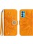 Oppo Reno 5 Pırlantalı Kabartmalı Ayçiçeği Kısa Askılı Manyetik Kartlıklı Cüzdan Telefon Kılıfı (Yurt Dışından) 1