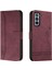 Telefon Kılıfı Için Samsung Galaxy S21 Fe El Kayışı Flip Folio Cüzdan Kart Pu (Yurt Dışından) 1