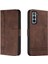 Telefon Kılıfı Için Samsung Galaxy S21 Fe El Kayışı Flip Folio Cüzdan Kart Pu (Yurt Dışından) 1