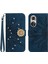 Huawei P50 Pro Pırlantalı Kabartmalı Ayçiçeği Kısa Askılı Manyetik Kartlıklı Cüzdan Telefon Kılıfı (Yurt Dışından) 1