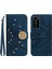 Huawei P40 Pro Pırlantalı Kabartmalı Ayçiçeği Kısa Askılı Manyetik Kartlıklı Cüzdan Telefon Kılıfı (Yurt Dışından) 1