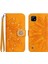 Realme C11 Pırlantalı Kabartmalı Ayçiçeği Kısa Askılı Manyetik Kartlıklı Cüzdan Telefon Kılıfı (Yurt Dışından) 1