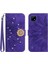 Realme C11 Pırlantalı Kabartmalı Ayçiçeği Kısa Askılı Manyetik Kartlıklı Cüzdan Telefon Kılıfı (Yurt Dışından) 1