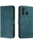 Samsung Galaxy A21 Flip Folio Cüzdan Kart Yuvaları Için Telefon Kılıfı Kapak Pu (Yurt Dışından) 1