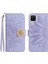 Samsung Galaxy A22 4g Pırlantalı Kabartmalı Ayçiçeği Kısa Askılı Manyetik Kartlıklı Cüzdan Telefon Kılıfı (Yurt Dışından) 1