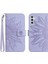 Kart Yuvaları Tutucu ile Samsung Galaxy A13 5g Kabartmalı Ayçiçeği Için Kılıf (Yurt Dışından) 1