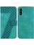 Tecno Spark 8 Pro Flip Folio Kapak Için Telefon Kılıfı Cüzdan Pu Deri Kart (Yurt Dışından) 1
