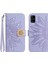 Samsung Galaxy A51 5g Pırlantalı Kabartmalı Ayçiçeği Kısa Askılı Manyetik Kartlıklı Cüzdan Telefon Kılıfı (Yurt Dışından) 1