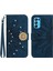 Oppo Reno 5 Pırlantalı Kabartmalı Ayçiçeği Kısa Askılı Manyetik Kartlıklı Cüzdan Telefon Kılıfı (Yurt Dışından) 1