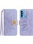 Tecno Camon 18I Pırlantalı Kabartmalı Ayçiçeği Kısa Askılı Manyetik Kartlıklı Cüzdan Telefon Kılıfı (Yurt Dışından) 1