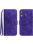 Kart Yuvaları Tutucu Kabartmalı Ayçiçeği Pu ile Samsung Galaxy A20S Için Kılıf (Yurt Dışından) 1