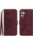 Samsung Galaxy Case 5g Flip Cüzdan Telefon Kılıfı Için Kabartmalı Ayçiçeği (Yurt Dışından) 1